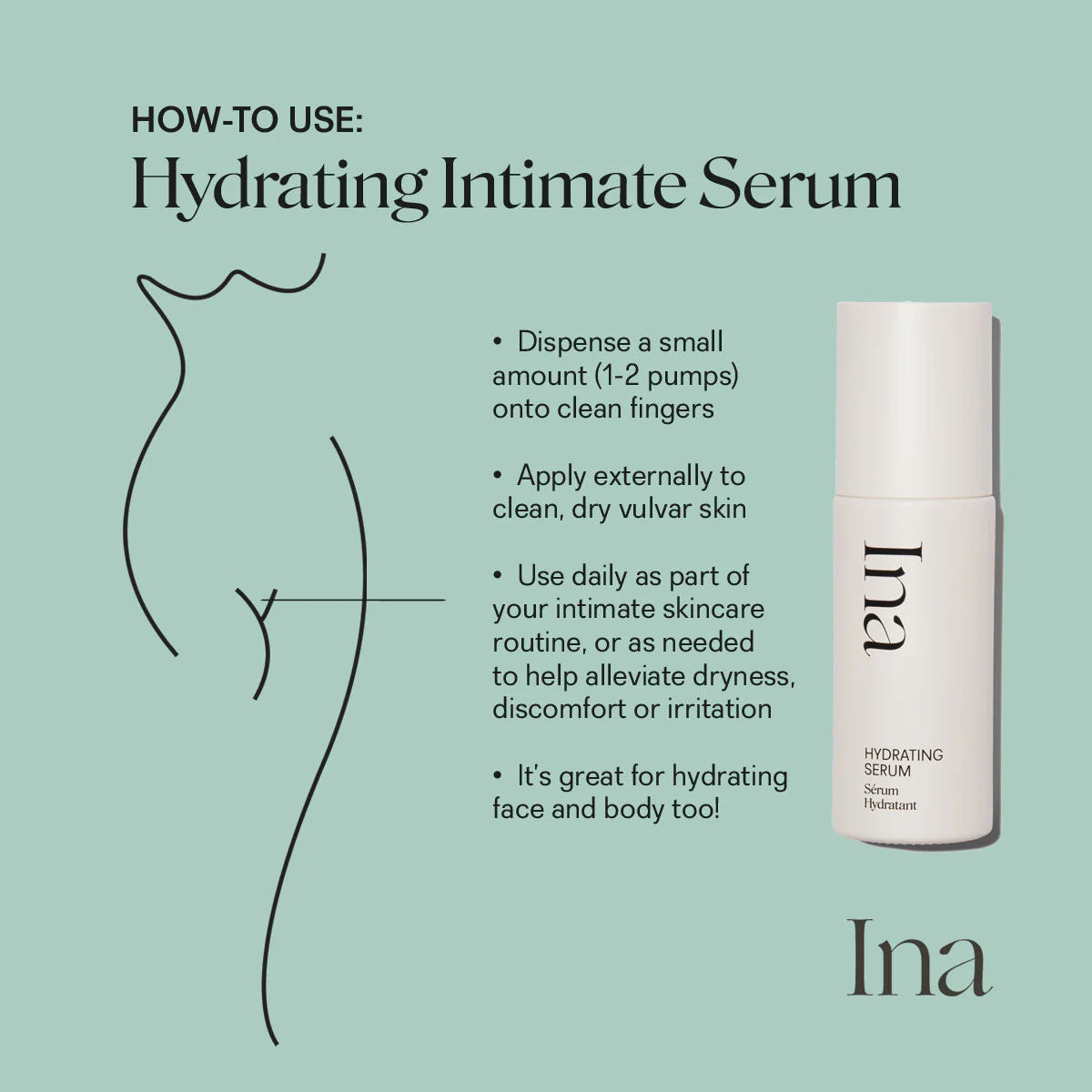 INA Hydrating Intimate Serum