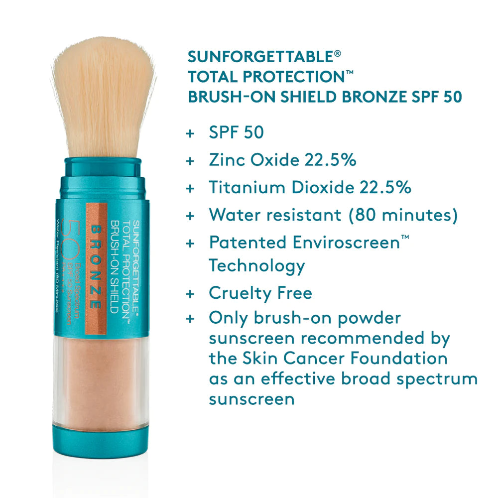 Colorescience Sunforgettable Total Protection Brush-On Shield Bronze SPF 50