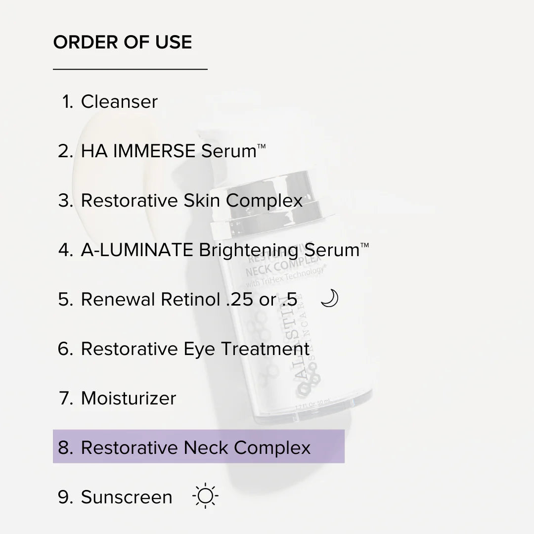 Alastin Restorative Neck Complex with TriHex Technology®